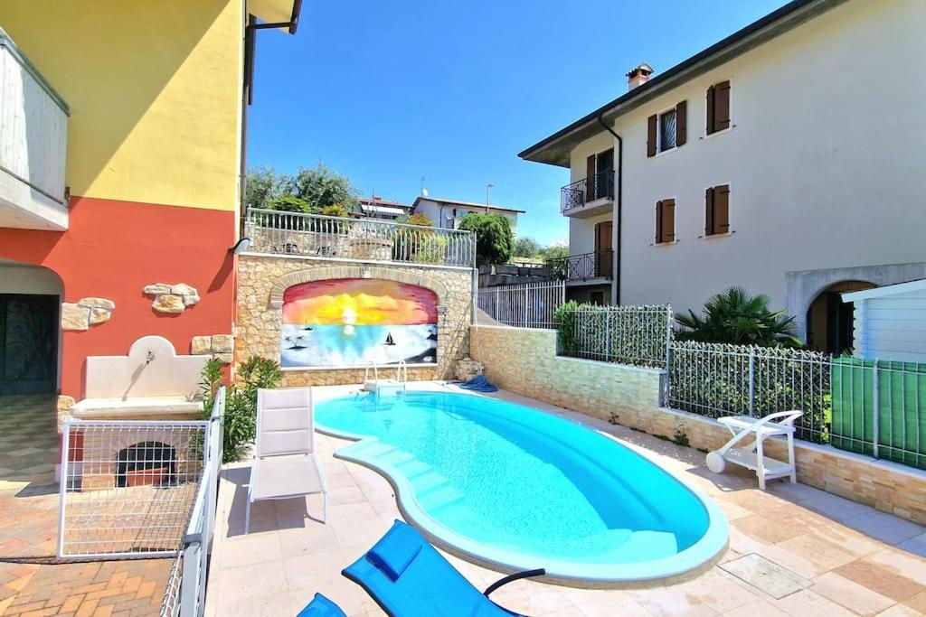 Ca' Degli Ulivi Apartment Caprino Veronese Bagian luar foto